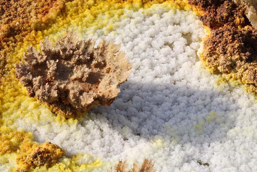Potassium Salt Deposits Dallol Wall Decal Design 4