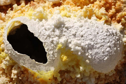 Fumarole Deposits Dallol Geothermal Wall Decal Design 1