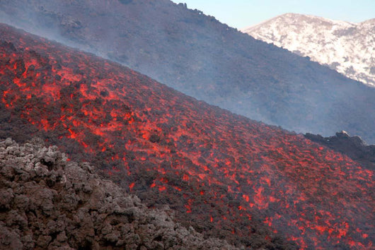 Lava Flow during Eruption Wall Decal Design 5