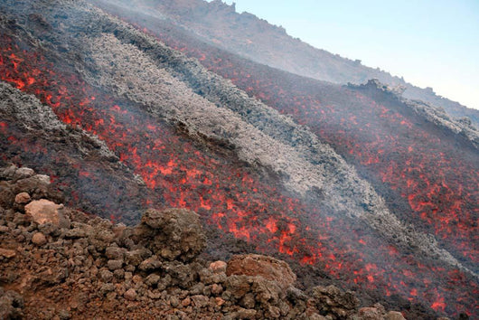 Lava Flow during Eruption Wall Decal Design 4