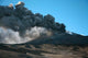 Ash Clouds Erupting from Wall Decal