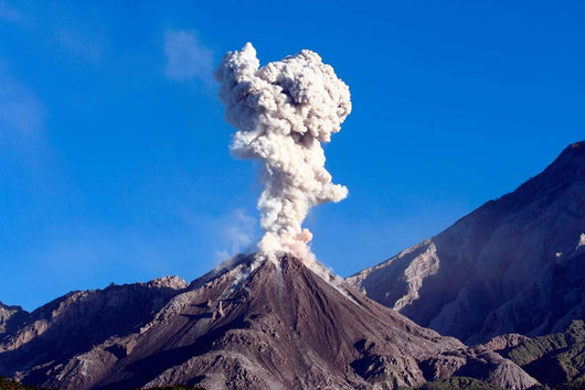 Eruption Ash Cloud from Wall Decal Design 2
