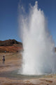 Eruption Strokkur Geysir Iceland Wall Decal Design 2