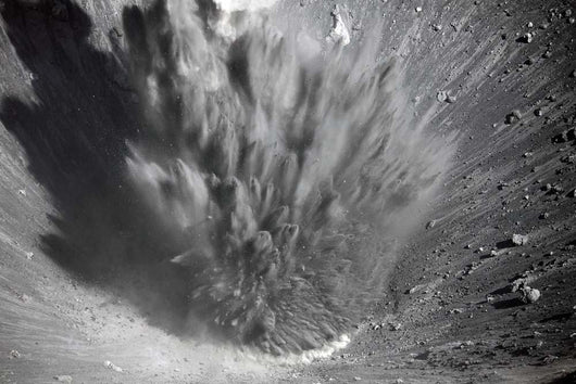 Explosive Eruption with Ash Wall Decal