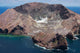 Aerial White Island Volcano Wall Decal Design 3
