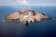 Aerial White Island Volcano Wall Decal Design 2