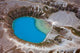 Aerial Crater Lake Tongariro Wall Decal