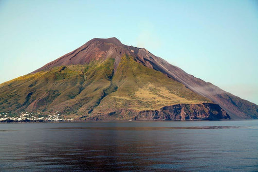 Stromboli Volcano Aeolian Islands Wall Decal Design 1