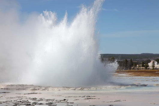 Great Fountain Geyser Eruption Wall Decal