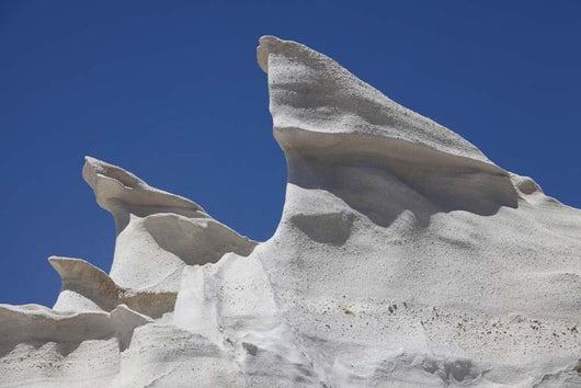 Sarakiniko White Tuff Formations Wall Decal