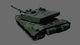 Rear British Challenger Ii Wall Decal