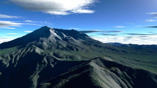 Terragen Render Mt St Wall Decal Design 2