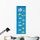 Fish Growth Chart Wall Decal