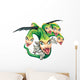 Scylla monster flying Wall Decal