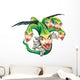 Scylla monster flying Wall Decal