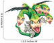 Scylla monster flying Wall Decal