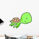 Cute Little Sea Turtle Wall Decal