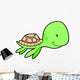 Cute Little Sea Turtle Wall Decal
