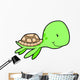 Cute Little Sea Turtle Wall Decal