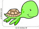 Cute Little Sea Turtle Wall Decal
