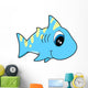 Cutie Eyes Little Shark Wall Decal