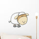 Friendly Little Lamb Wall Decal