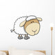 Friendly Little Lamb Wall Decal