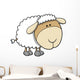 Friendly Little Lamb Wall Decal