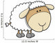 Friendly Little Lamb Wall Decal