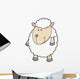 Cute Little Baby Sheep Wall Decal