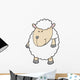 Cute Little Baby Sheep Wall Decal