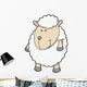 Cute Little Baby Sheep Wall Decal