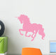 Beautiful Pink Unicorn Silhouette Wall Decal