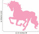 Beautiful Pink Unicorn Silhouette Wall Decal