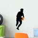 Football Silhouette Wall Decal