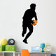 Football Silhouette Wall Decal