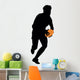 Football Silhouette Wall Decal