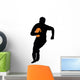 Football Silhouette Wall Decal