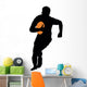 Football Silhouette Wall Decal