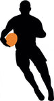 Football Silhouette Wall Decal