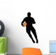 Football Silhouette Wall Decal
