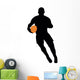 Football Silhouette Wall Decal