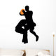 Football Silhouette Wall Decal