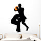 Football Silhouette Wall Decal