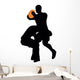 Football Silhouette Wall Decal