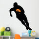 Football Silhouette Wall Decal