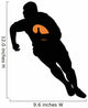 Football Silhouette Wall Decal