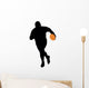 Football Silhouette Wall Decal