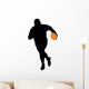 Football Silhouette Wall Decal