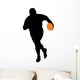 Football Silhouette Wall Decal